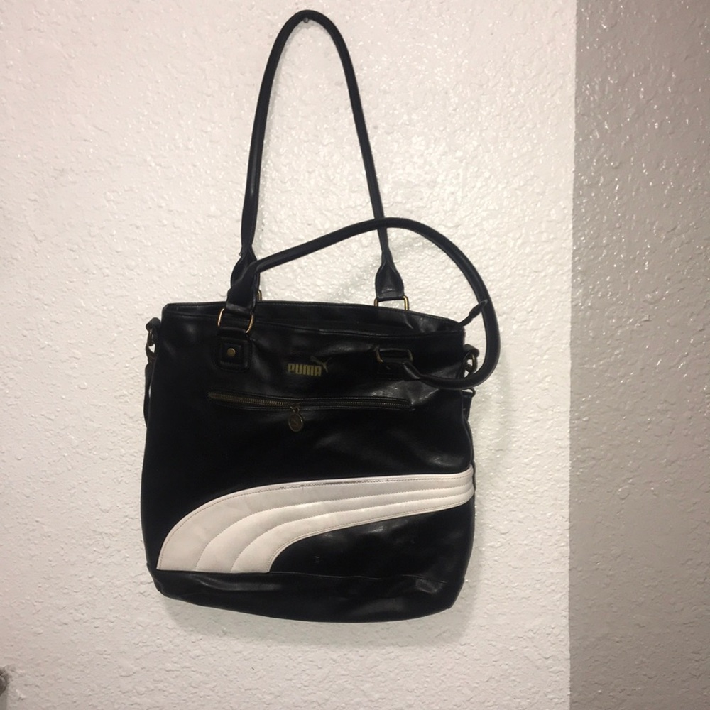 Vintage 90’s puma leather bag